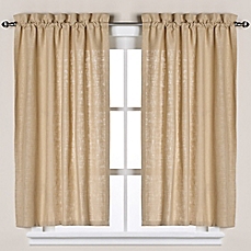 kitchen curtain image of soho linen bath window curtain tier pair VKQDACL