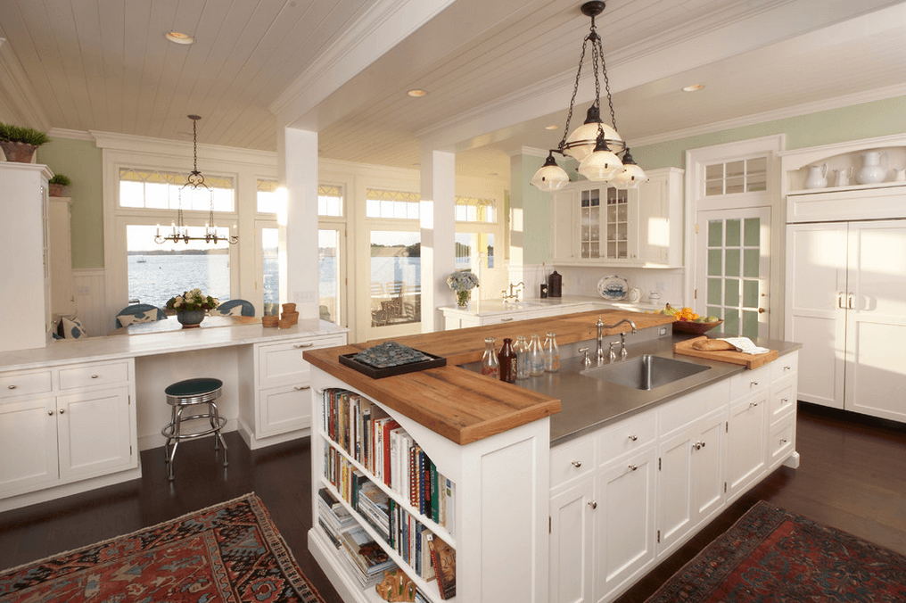 kitchen island design make it multi-level CFLQYQI