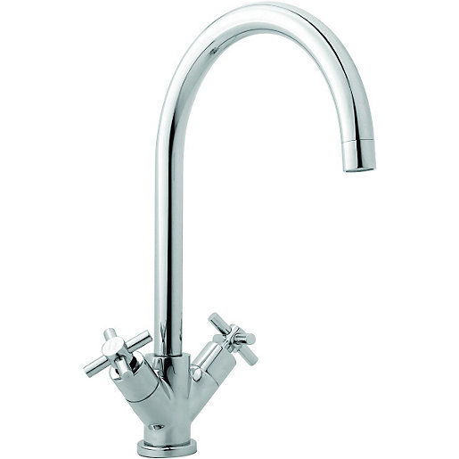 kitchen taps wickes amira mono mixer kitchen sink tap chrome TYRADDR