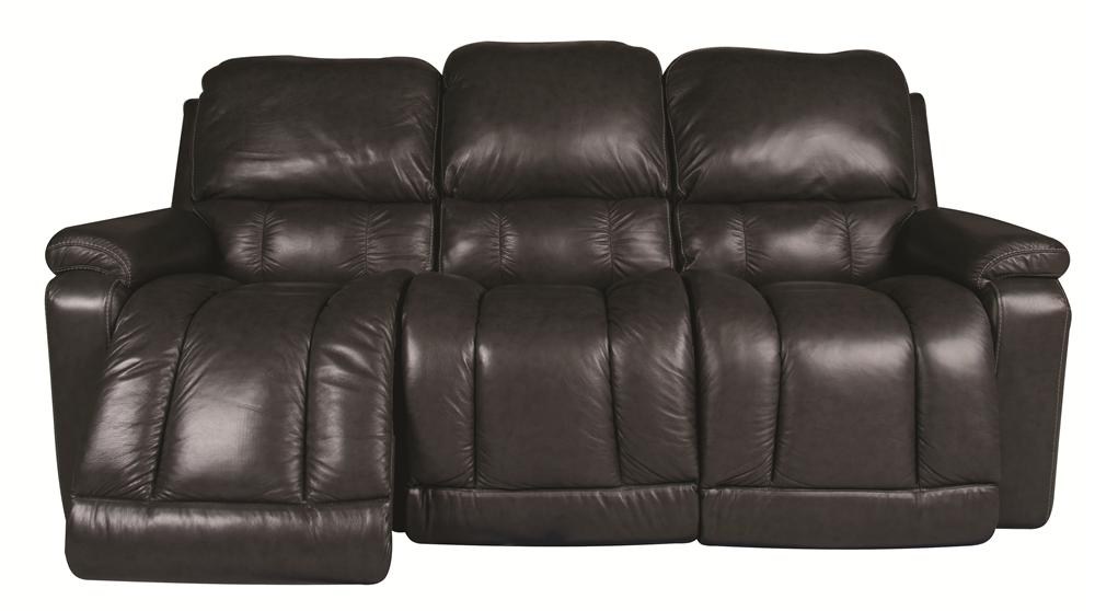 la-z-boy greyson leather reclining sofa - morris home - reclining sofa PKIIBLH