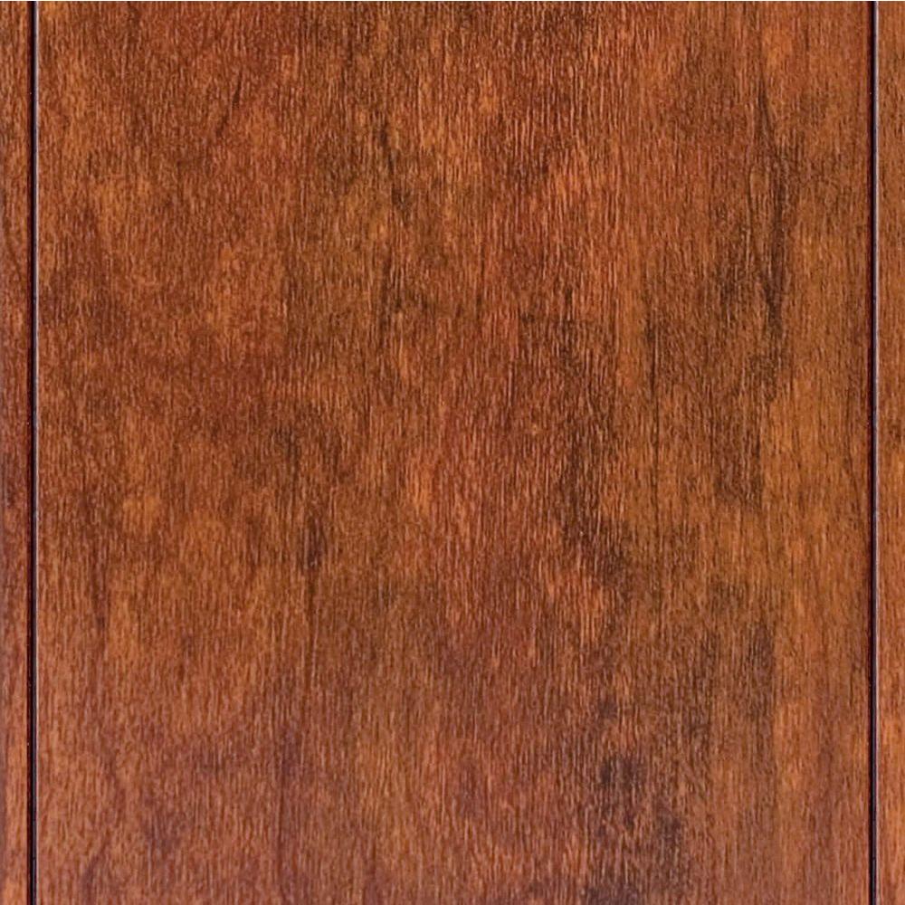 laminate wood flooring high gloss keller cherry 8 mm thick x 5 in. wide DVMFDUT