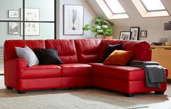 leather corner sofa cargo leather and leather look left hand facing arm 2 piece corner sofa ERYYUUD