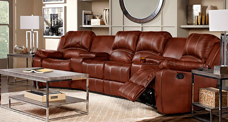 Leather Furniture –Ruling Vintage Brown Shade for Superb Homes
