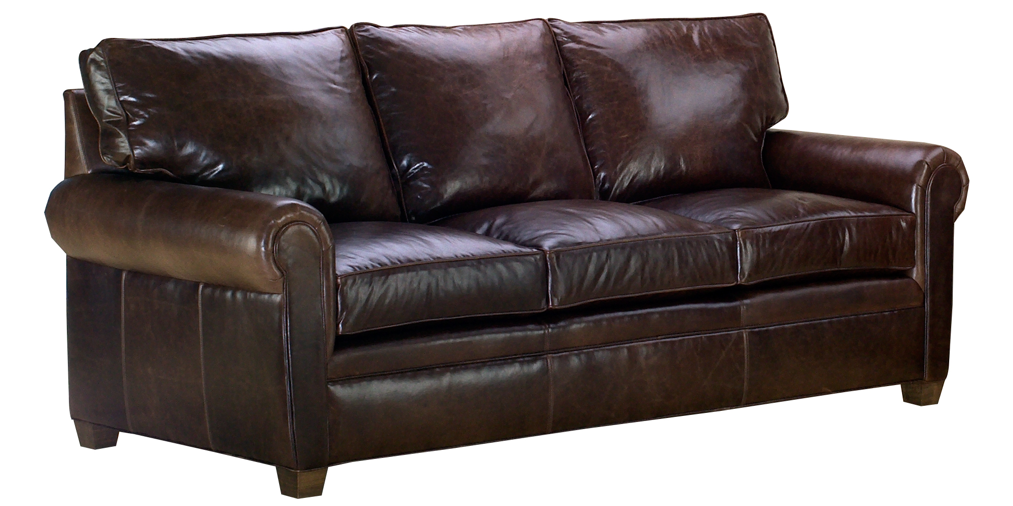 leather furniture rockefeller rolled arm sofa set JNABSFM