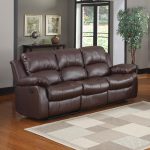 leather reclining sofa amazon.com: bonded leather double recliner sofa living room reclining couch  (brown): kitchen WBLTIKJ