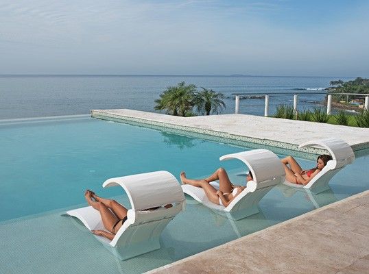 ledge lounger in-pool furniture is the perfect finishing touch to any pool HZGGQIM