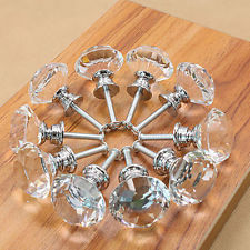 lot 1000 crystal glass cabinet knobs drawer dresser knobs lot cupboard  handles WGDIQZC