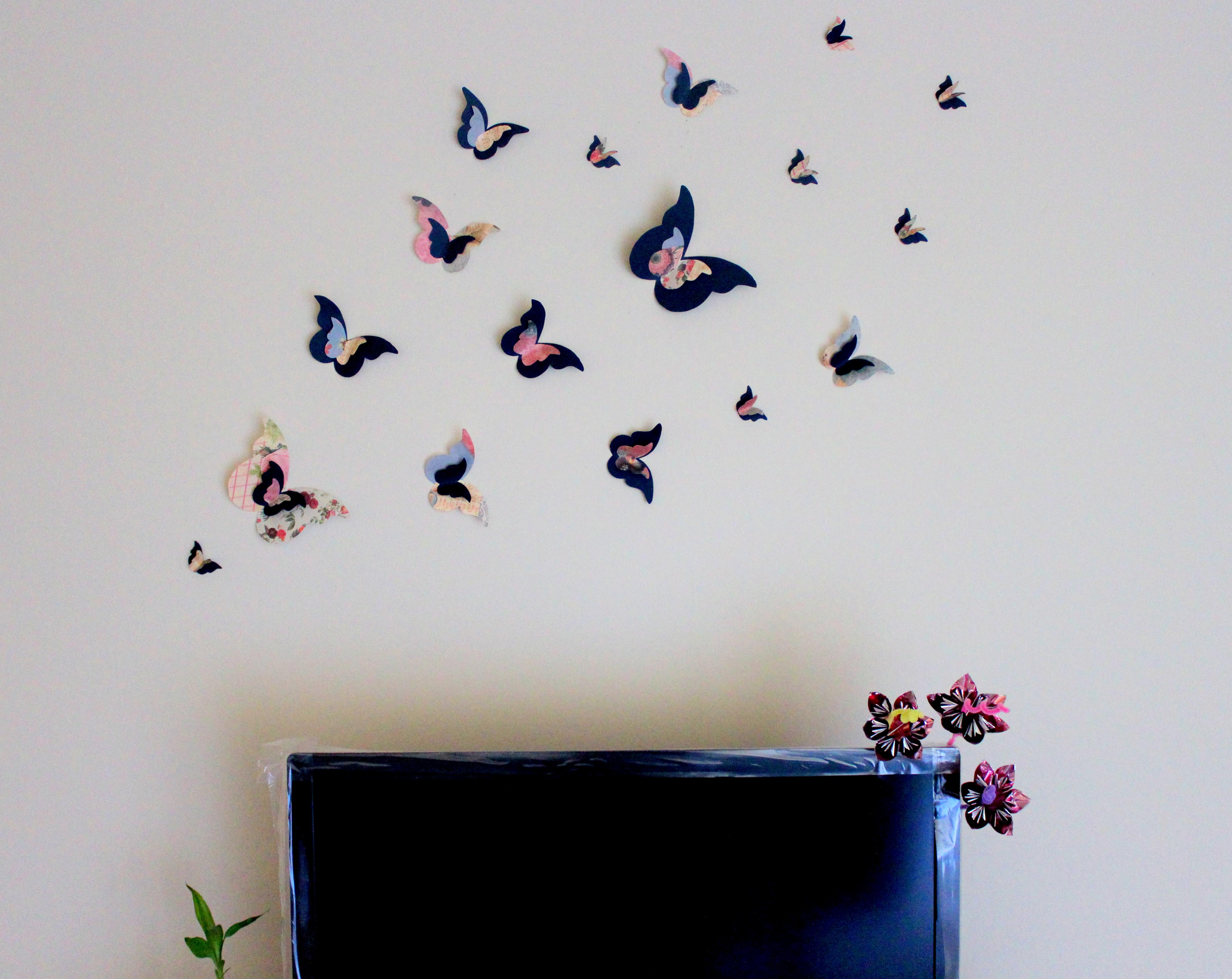 loved sharing my new handmade butterfly wall decor TLOWKQB