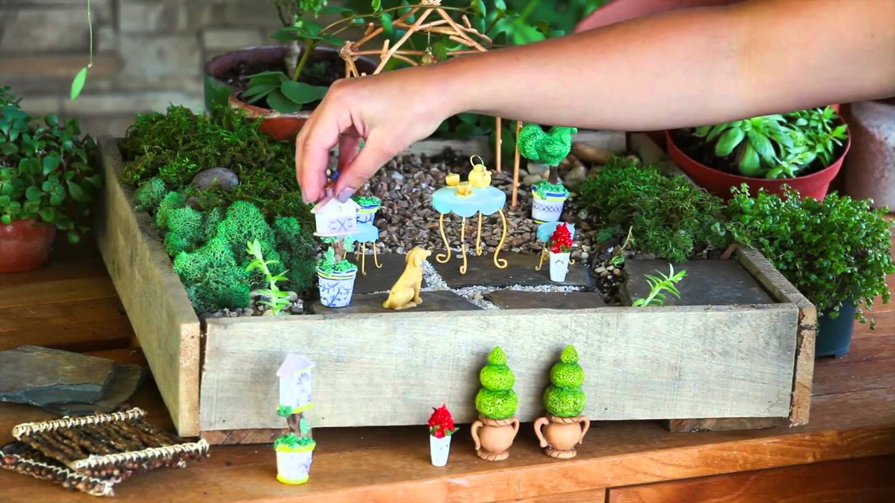 mini garden accessories from new creative by evergreen enterprises - youtube FGFCZXP