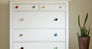 mismatched dresser knobs abeautifulmess.com XJBCIDY