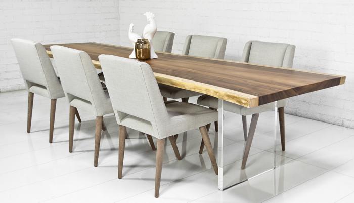 modern dining table eco slab dining table BTPXABC