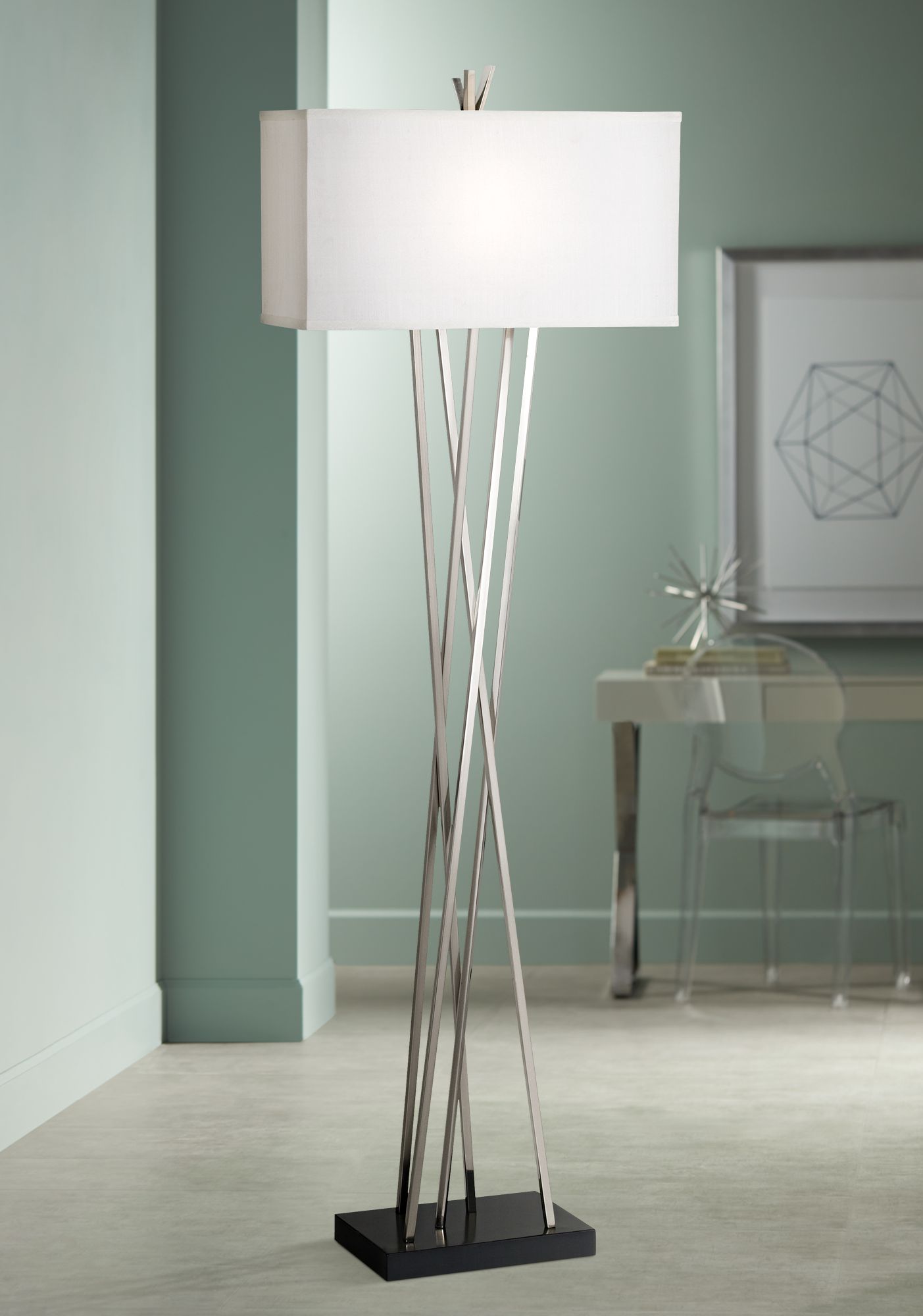 modern floor lamps possini euro design asymmetry floor lamp YMMWJIY