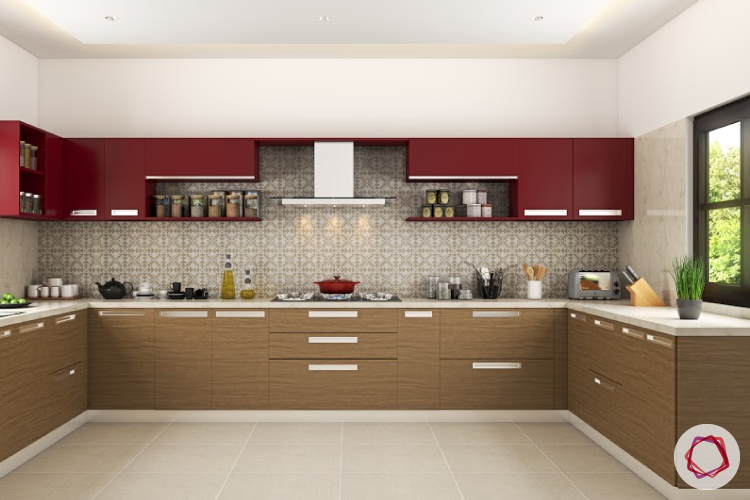 modular kitchen cabinets contrasting kitchen cabinets NGWCYLP