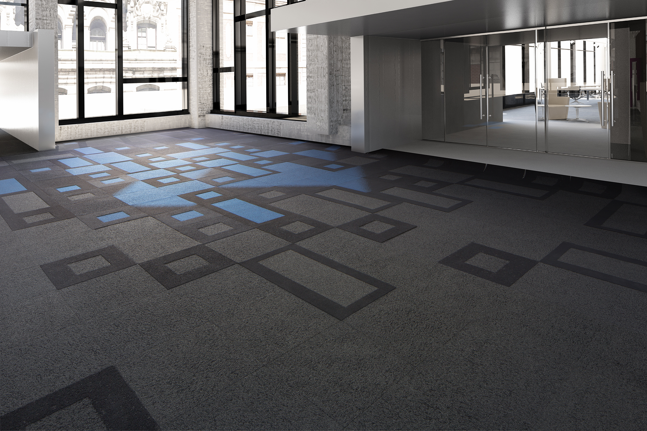 mohawk carpet tiles mohawk groupu0027s new 3d topography collection enables the creation of a  unique LREFONI