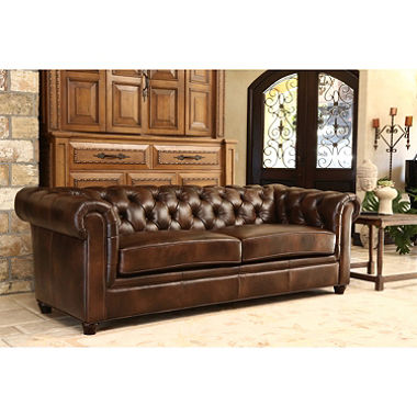 natali top-grain italian leather sofa EOQUVAN