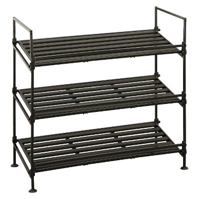 neu home 3-tier shoe rack ETYXLJD