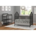 nursery furniture sets rowan valley lanley 2 piece metal crib set BGEIVVZ