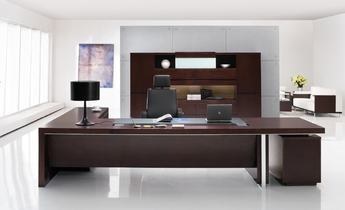 office desk gavin modern executive desk VISLZXK