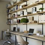 office space as an extension of a wall shelving unit vs. my feng VOUKOHR