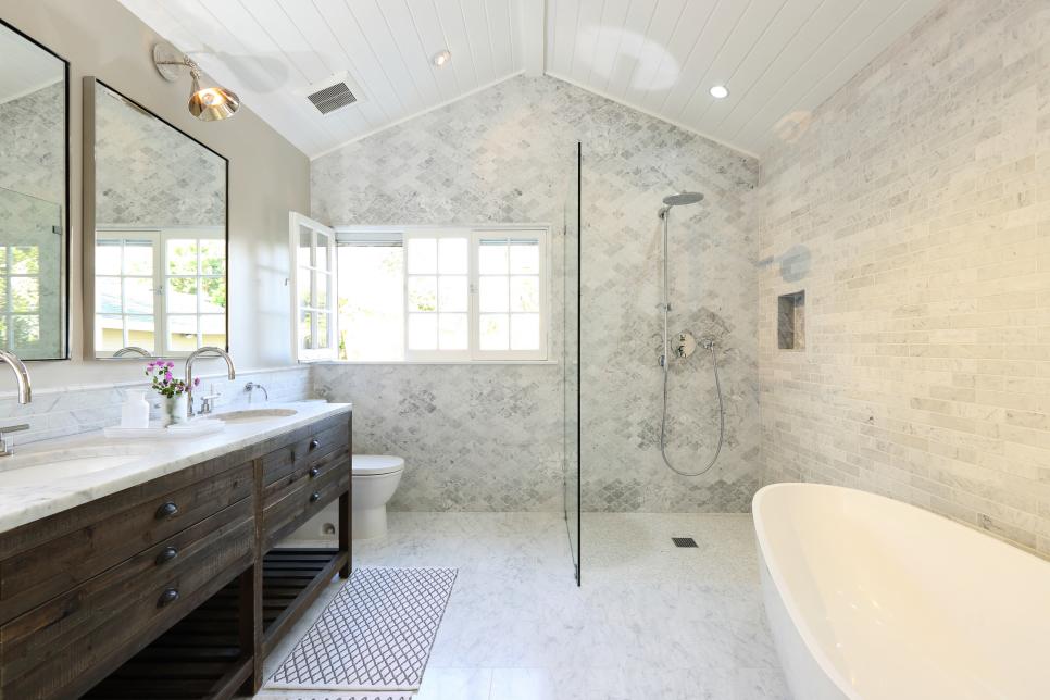 our 40 fave designer bathrooms | hgtv JSYFJLU