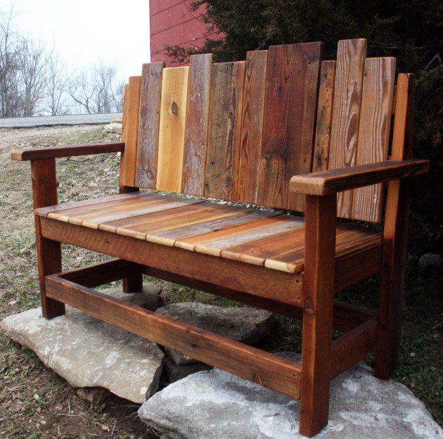 outdoor benches 18 beautiful handcrafted outdoor bench designs WJYTGEF