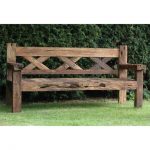 outdoor benches rustic garden bench: reclaimed teak rustic bench XVOZBJB