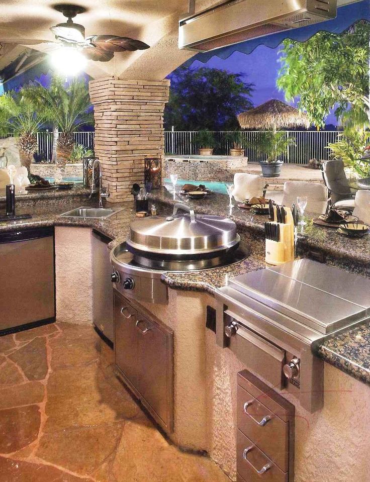 outdoor kitchen best 25+ outdoor kitchens ideas on pinterest | backyard kitchen, backyards  and QPUIZOG