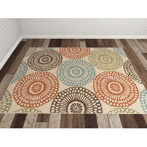 outdoor rugs douane orange/brown area rug FBXYWSH