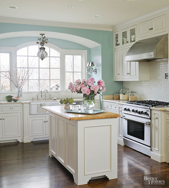 paint colors for kitchens tiffany blue ATGJTBY