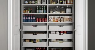 pantry organizers modifi 60 in. w x 15 in. d x 84 in. h dual JADBLHS