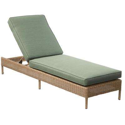 patio chaise lounge lemon grove wicker outdoor chaise lounge ... FFKEUJO