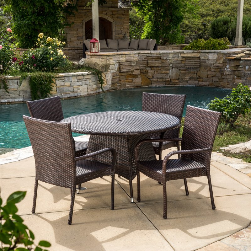 patio dining set patio dining sets youu0027ll love | wayfair EBKJQIF