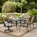 patio dining sets garden oasis harrison 7 piece dining set GEOYWAI