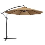 patio umbrellas amazon.com : best choice products patio umbrella offset 10u0027 hanging umbrella  outdoor PRBTEML