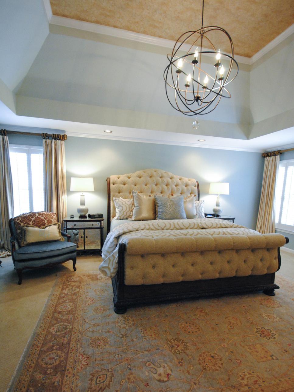 pictures of dreamy bedroom chandeliers | hgtv NJJGTZI