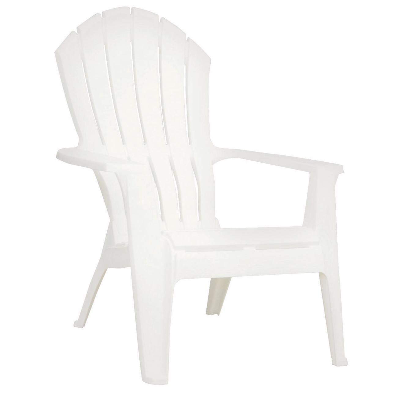 plastic adirondack chairs adams realcomfort adirondack chair 1 pc. white (8371-48-3700) - OVTESDY