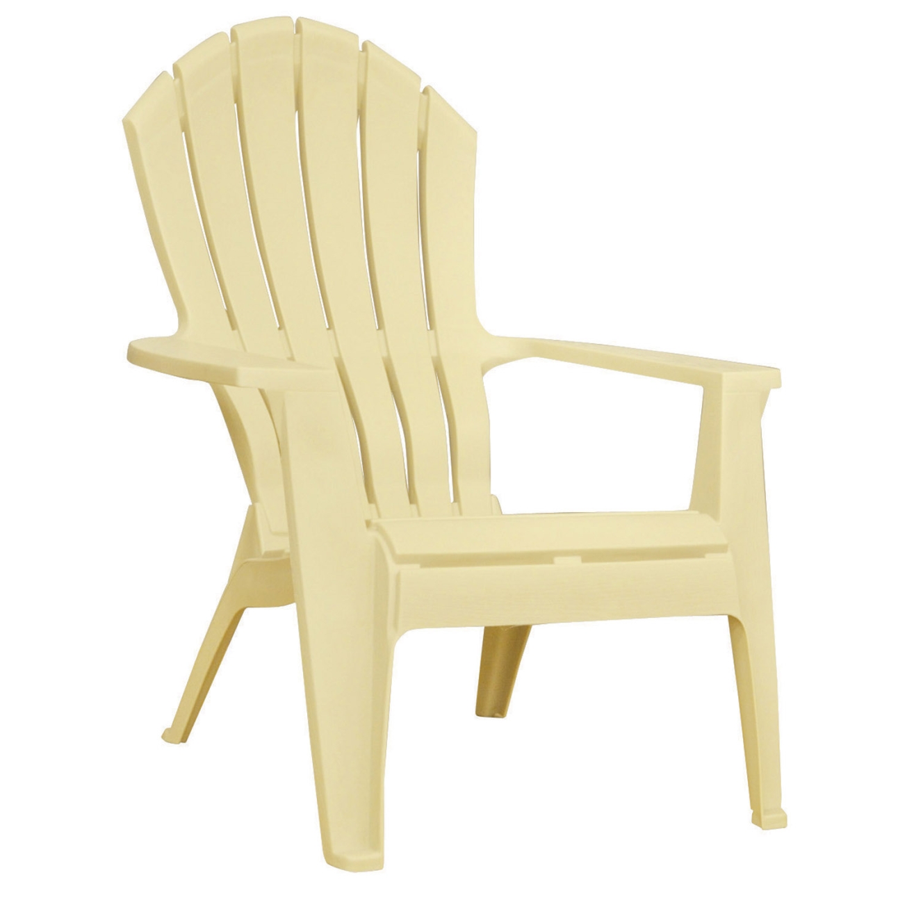 plastic adirondack chairs adams realcomfort adirondack chair 1 pc. yellow (8371-10-3700) - OUJKLTZ