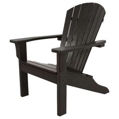 plastic adirondack chairs classics black shell back plastic patio adirondack chair ABJKMLH