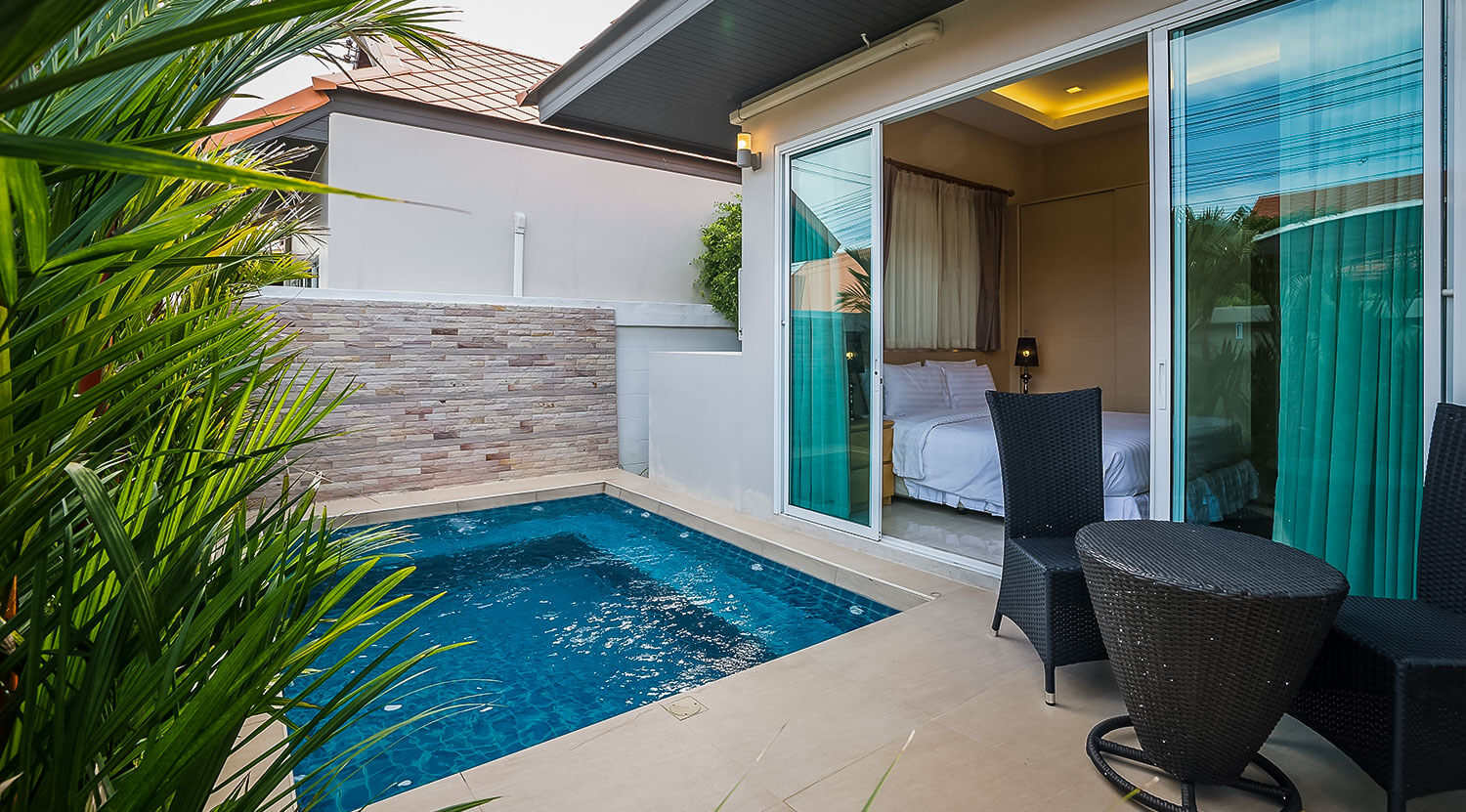 plunge pool 2 bedroom villa KWGLAEV