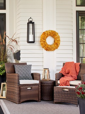 porch furniture small-space sets with big-time style PFKGHWU