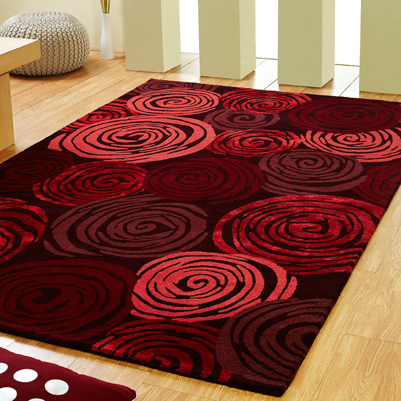 red rugs unique rose rugs in red NENATUS