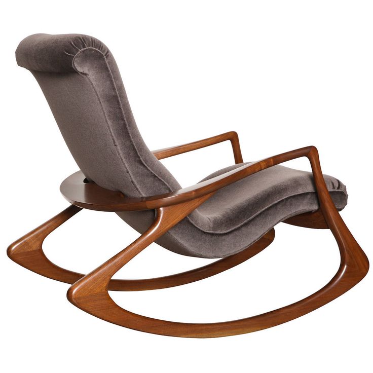 rocking chairs contour rocking chair by vladimir kagan | from a unique collection of JXSISUK