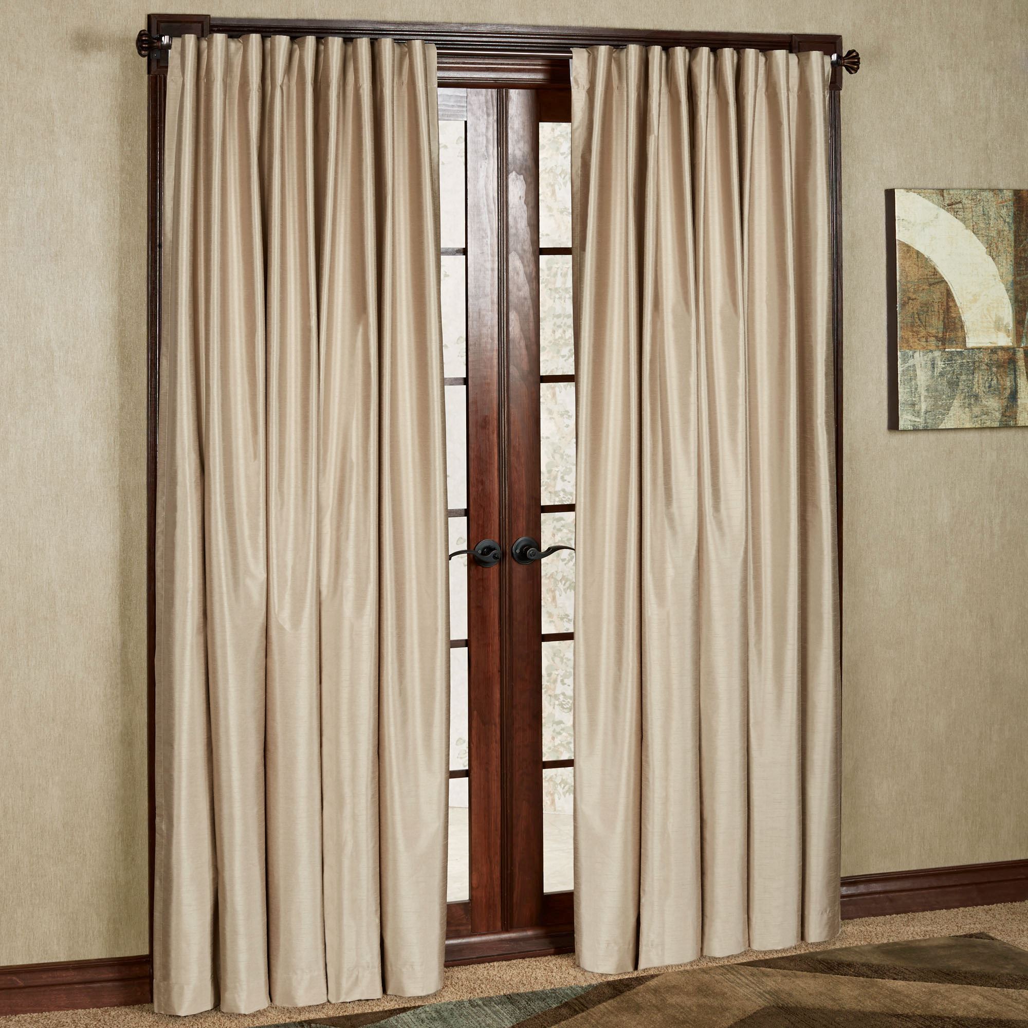 room darkening curtains fontaine back tab wide width curtain pair PBEGWTD