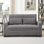 serta augustine convertible sofa bed and lounger JQFXWPT