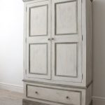 shabby chic wardrobe double pine wardrobe painted in a shabby chic style with annie sloane old CEMDVDJ