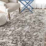 shag area rugs nuloom handmade soft and plush silken solid shag area rug, ... EPUTCIN