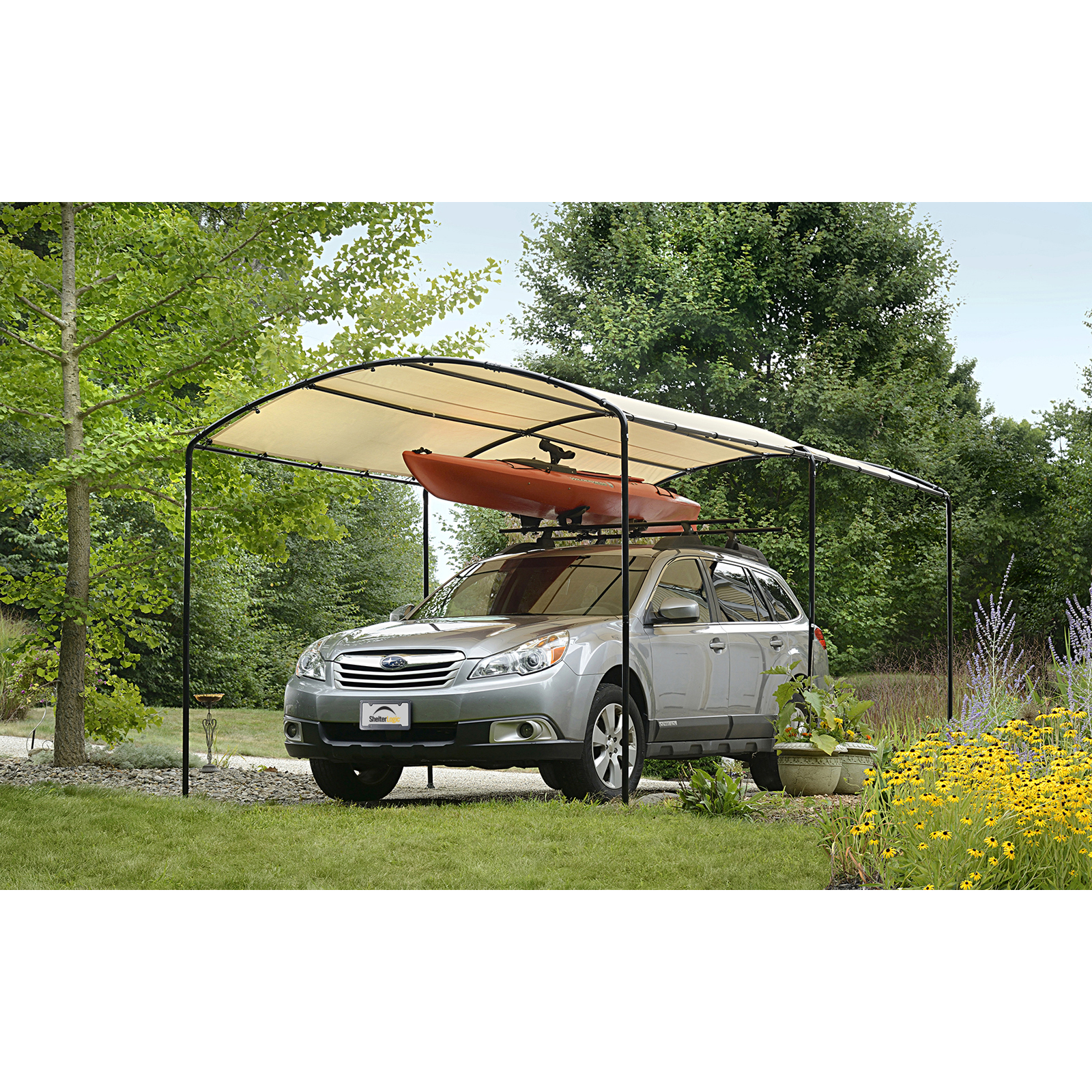 shelterlogic monarc car canopy ZNADMOH