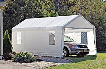 shelterlogic portable garage canopy carport 10u0027 x ... FXYBFBK