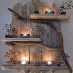 shelving ideas charming natural genuine driftwood shelves solid rustic shabby chic nautical GELNCHM