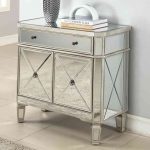 side tables for living room ... awesome mirrored side table living room decoration ideas white glass  upholstery ZVKQQVX